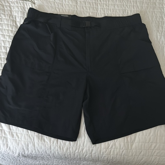 Eddie Bauer Ripstop Tech Shorts Mens Size XL NWT Black - Picture 2 of 5